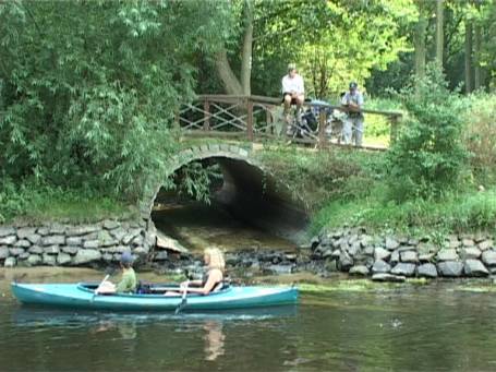 Goch : Jan an de Fähr, Paddeln auf der Niers